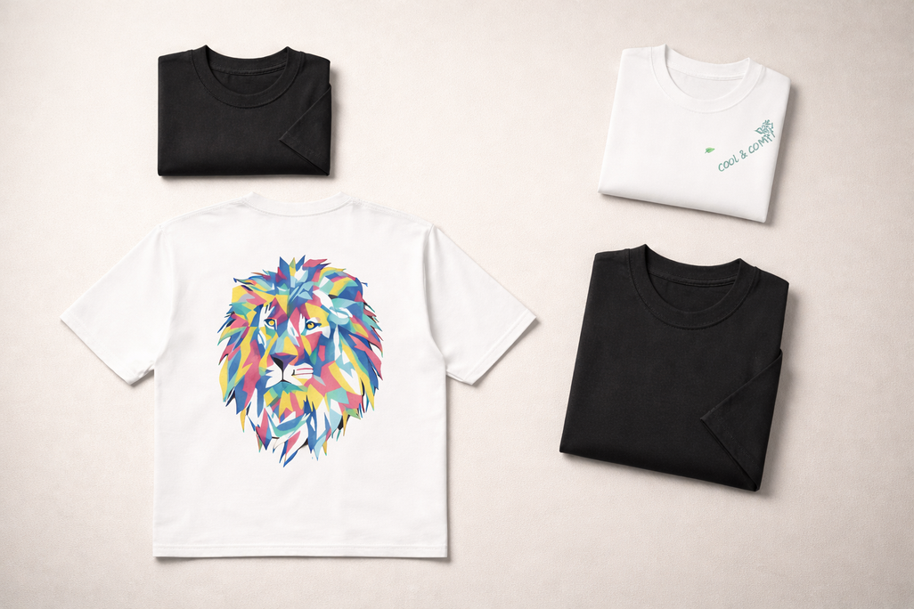 The Superiority of Water-Based DTG Prints on Organic Cotton Tees: Breathable, Skin-Safe, and Eco-Friendly
