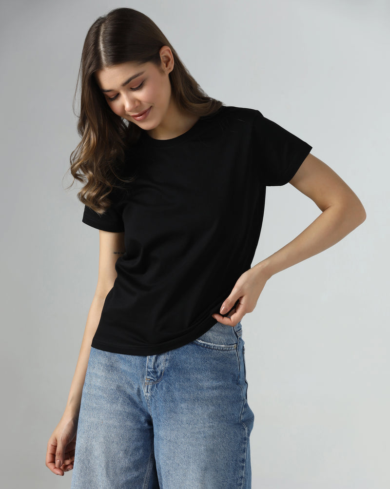 Ebony Leaf Organic Essentials Tee