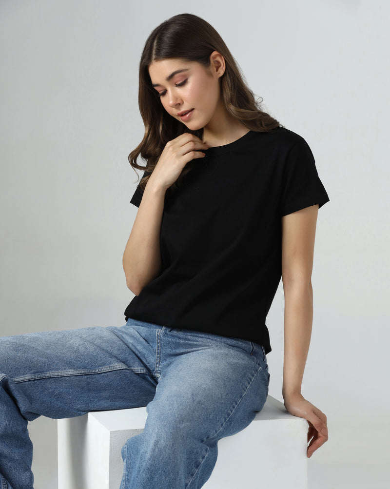Ebony Leaf Organic Essentials Tee