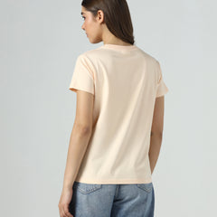Peach Glow Organic Essentials Tee