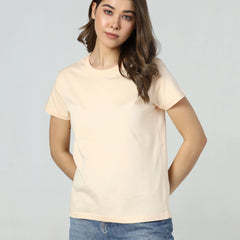 Peach Glow Organic Essentials Tee