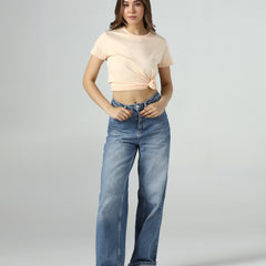 Peach Glow Organic Essentials Tee