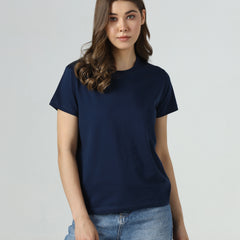 Navy Serenity Organic Essentials Tee