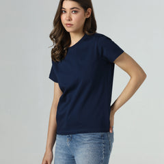 Navy Serenity Organic Essentials Tee