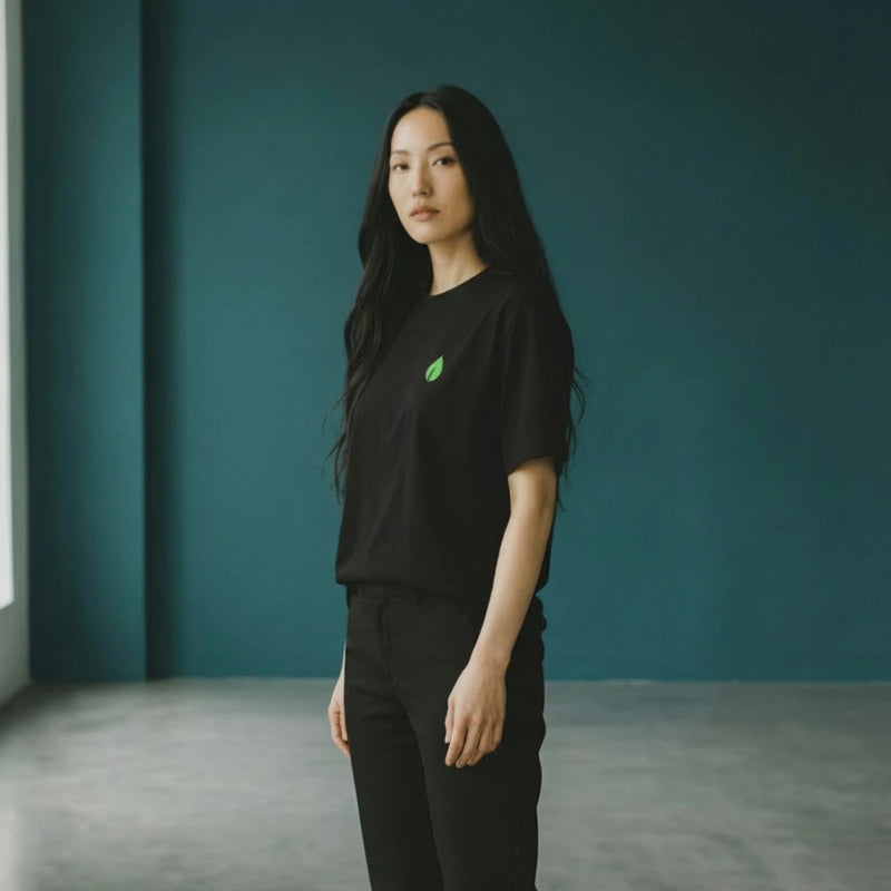 Ebony Leaf Organic Essentials Tee