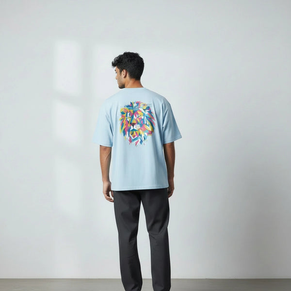 Untamed Lion Soul Organic Print Tee