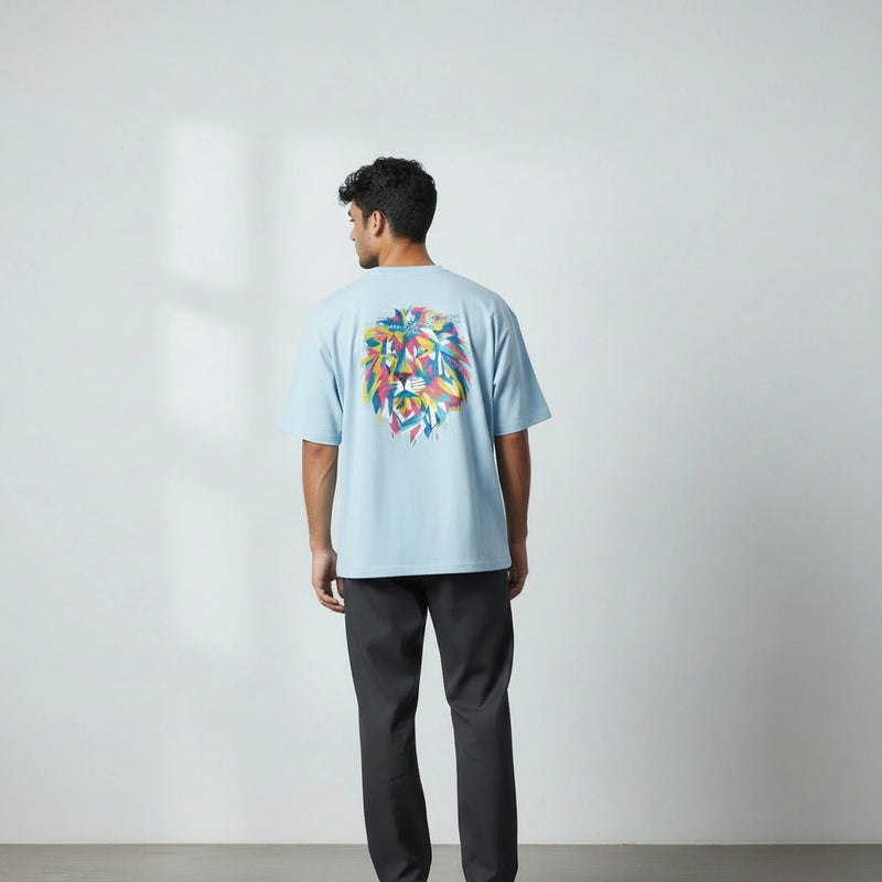 Untamed Lion Soul Organic Print Tee