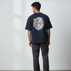 Midnight Crest Organic Emblem Tee