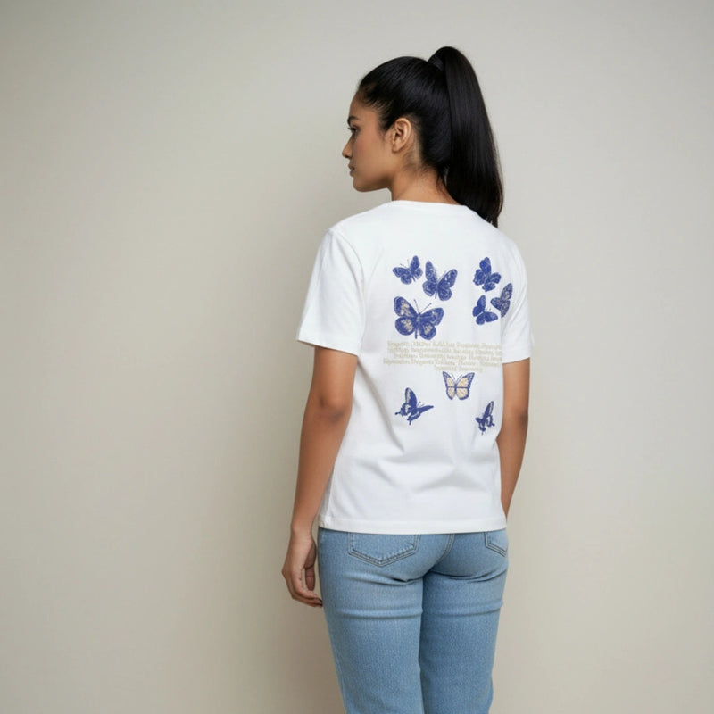 Pure Wing Organic Butterfly Tee