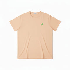 Peach Flutter Organic Butterfly Tee