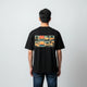 Sunset Palms Organic Grid Tee