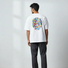 Untamed Mosaic Lion Organic Tee
