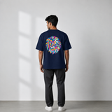 Midnight Crest Organic Emblem Tee