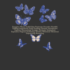 Midnight Bloom Organic Butterfly Tee
