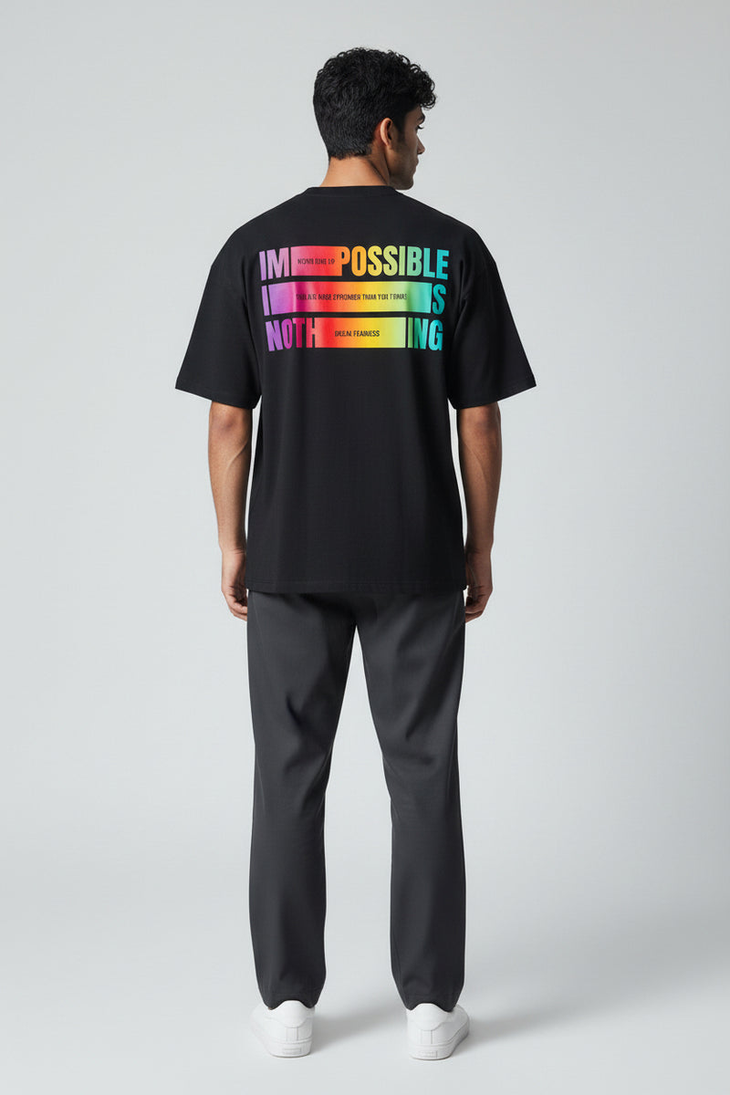 Impossible to Possible Organic Gradient Tee