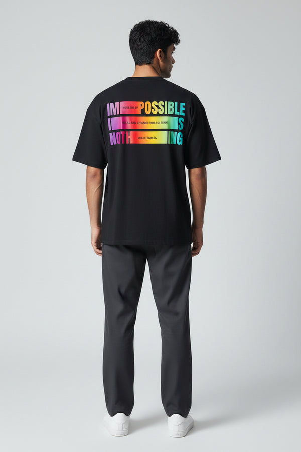 Impossible to Possible Organic Gradient Tee